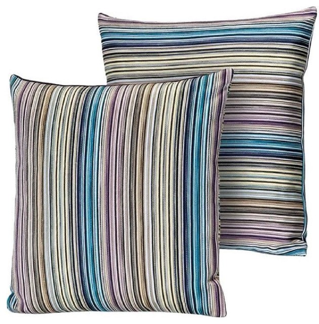 Jenkins Cushions Collection, Blue/Purple