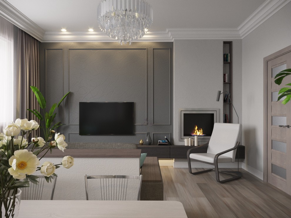 Трёхкомнатный модуль в стиле Неоклассика