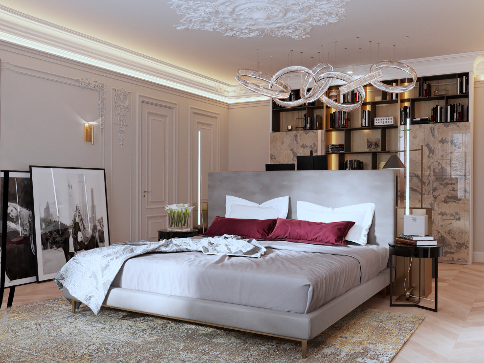 Особняк Алексея Ягудина и Татьяны Тотьмяниной. Спальня