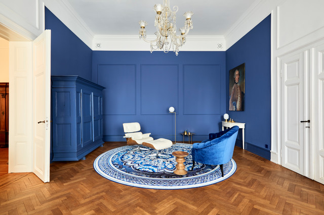 il  Salone blu contemporary-vardagsrum