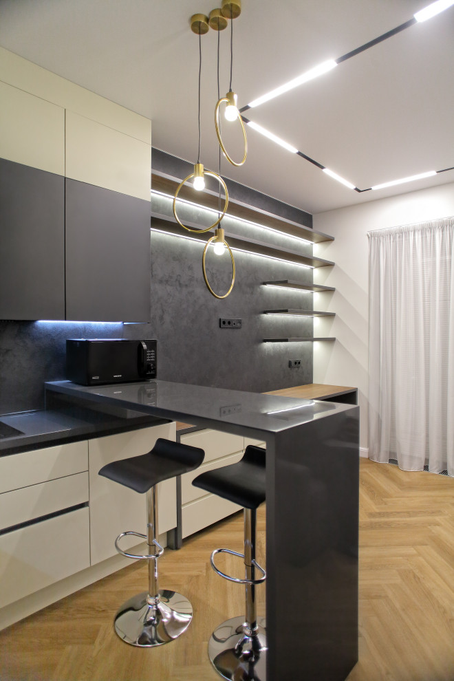 Ремонт студии в ЖК "Loft na Srednem"