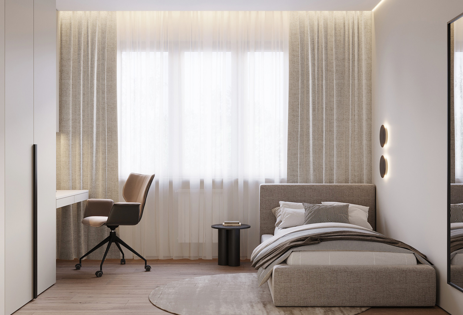 Уютная квартира в стиле минимализм