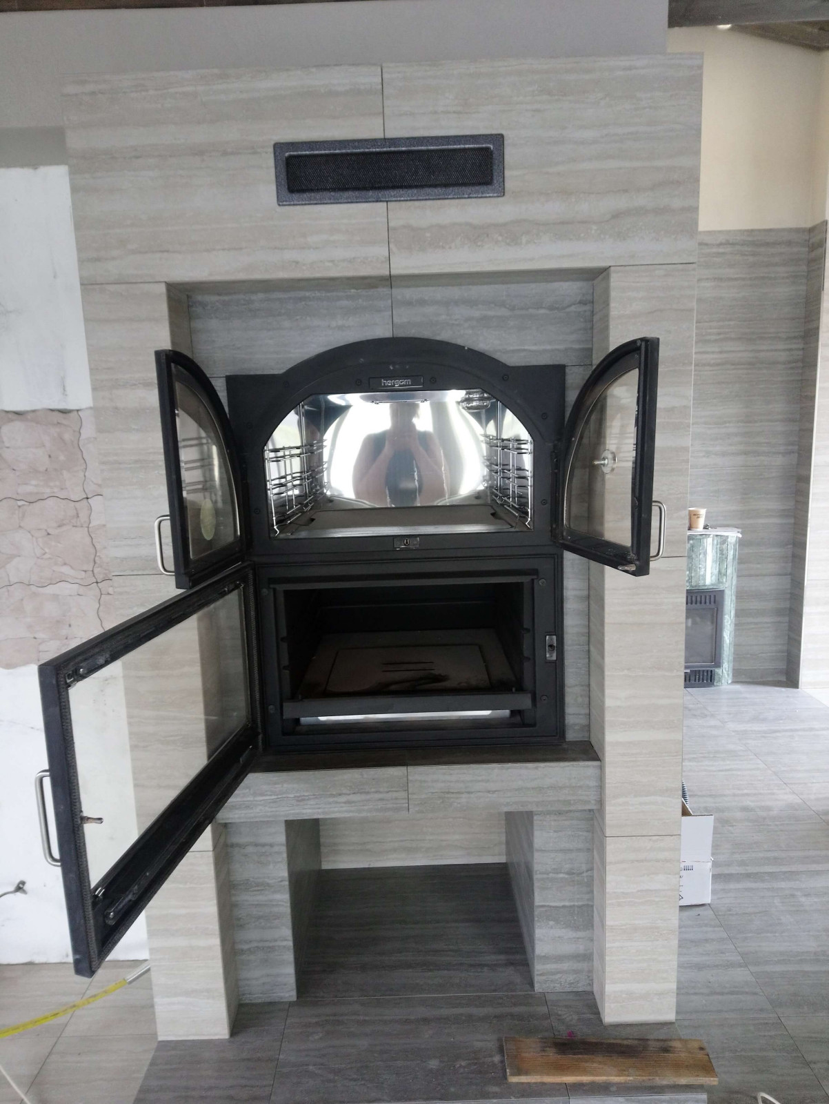 Камин-духовка Hergom Aranda (Испания)