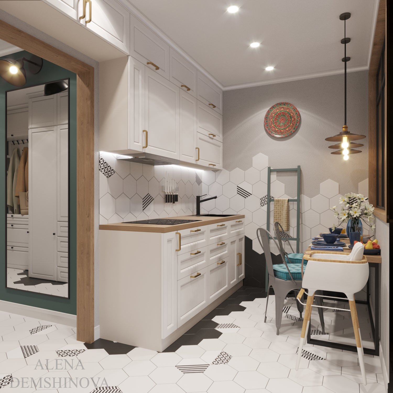 Небольшая квартира - студия в Воронеже