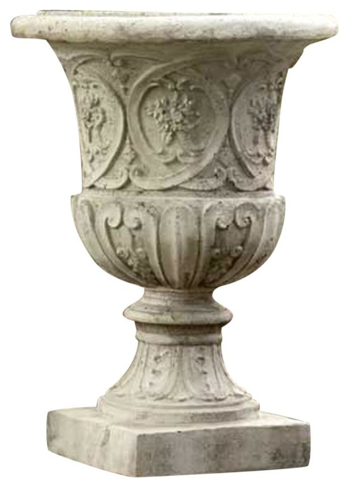 Lippie Urn 25, Architectural Urns Traditional Outdoor Pots And Planters by XoticBrands