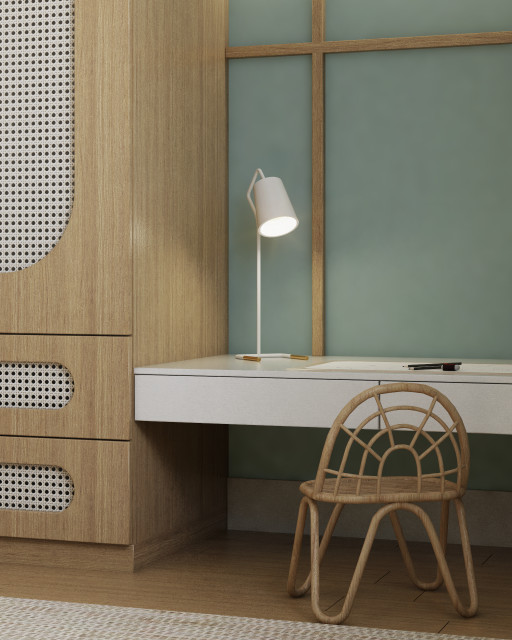 Chloe's Nursery Room scandinavian-nursery