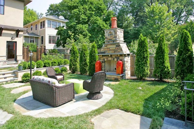 Galena contemporary-garden