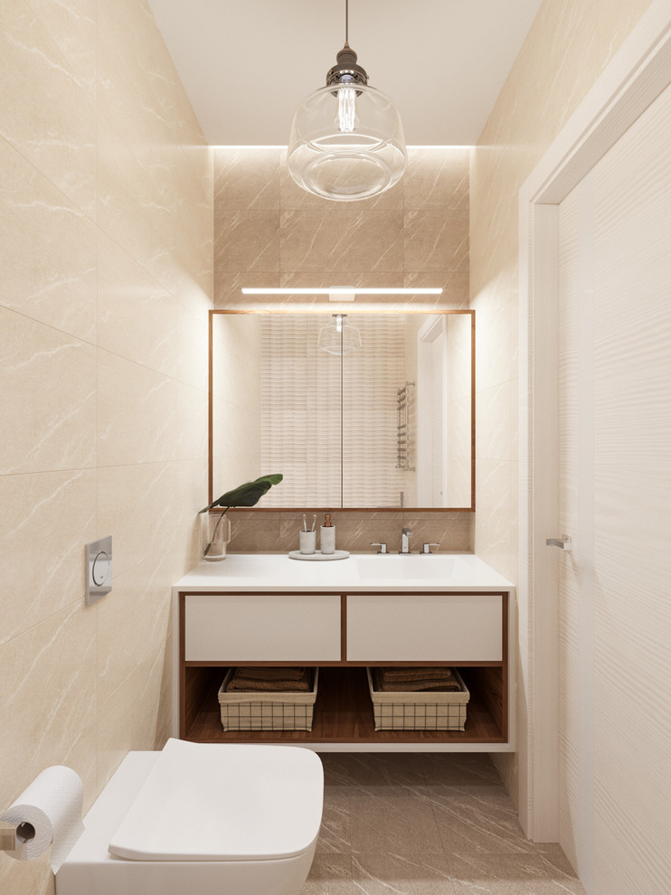 Квартира в теплых тонах