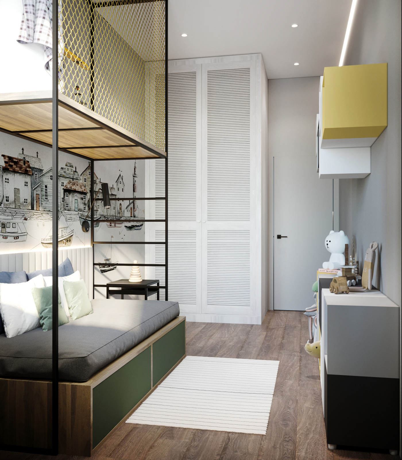 Квартира на Обводном. Детская.