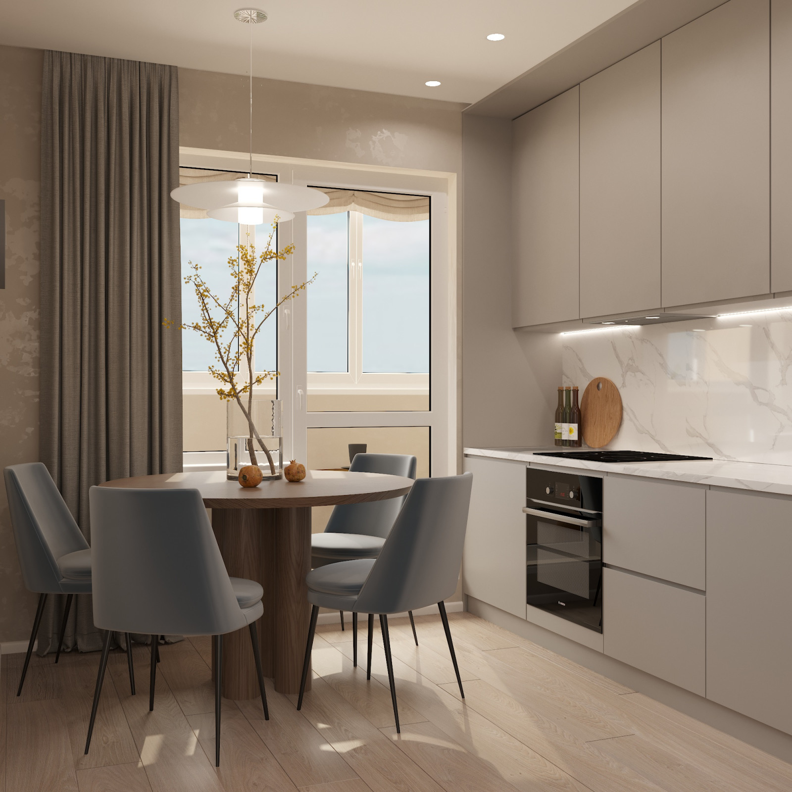 Квартира 60 кВ.м в ЖК Первый Московский Город-парк