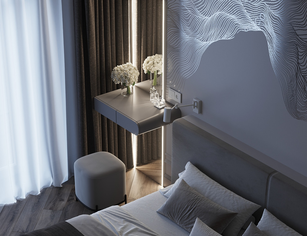 Спальная комната в классическом стиле, подборка идей