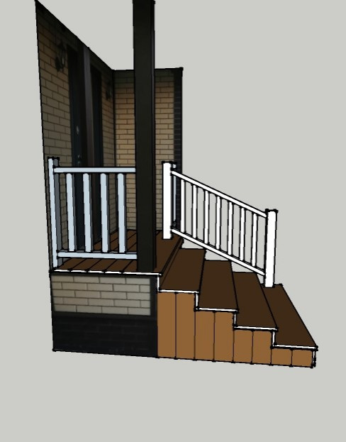 Белаго крыльцо