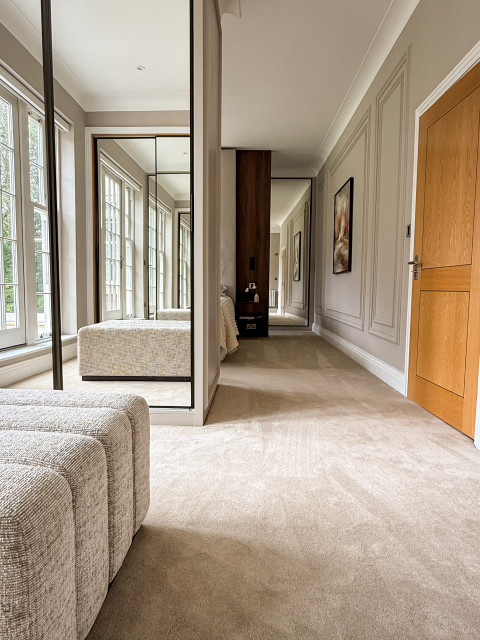 Kenilworth Master Bedroom contemporary-bedroom