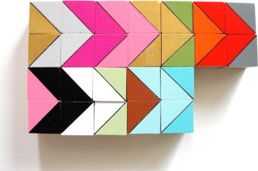 Mini Color Block Magnets by Cuppa Color