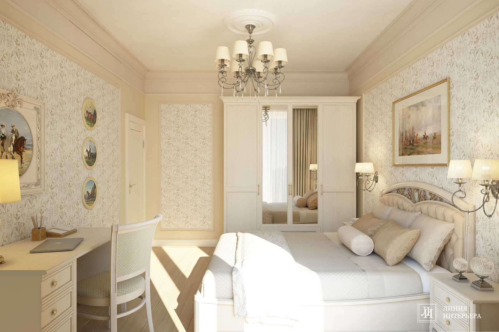 Загородный Дом в Подмосковье, классический интерьер