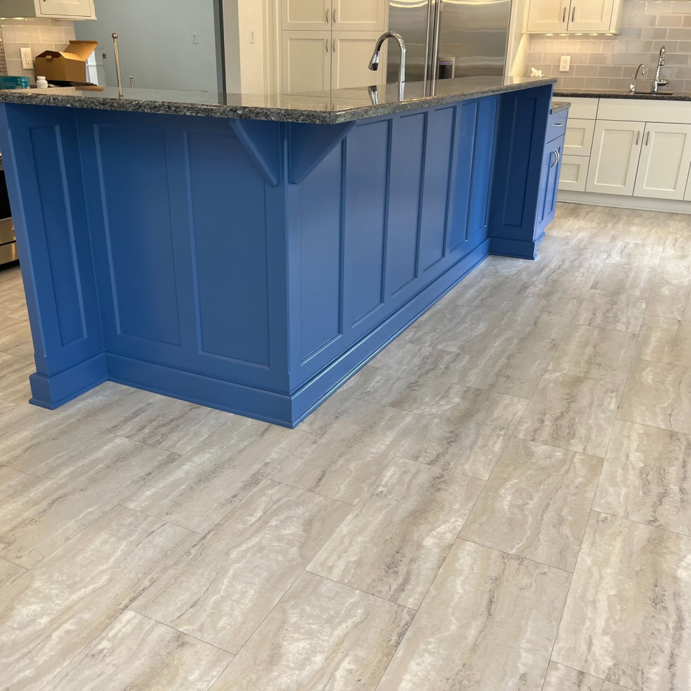 Mantua, Kitchen Island Repaint & Lighting