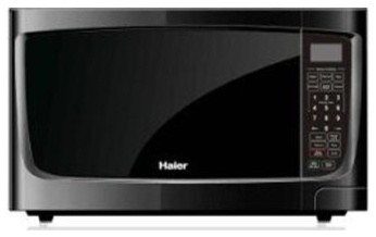 Haier 1.6 cuft 1000W Countertop Microwave Oven Black
