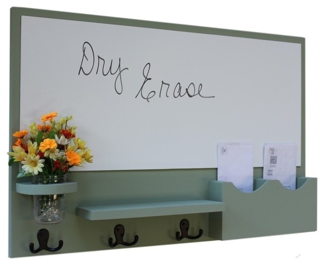 Mail Organizer With Whiteboard Coat Hookason Jar Mail Organizer With Whiteboard Coat Hookason Jar Gray Smooth