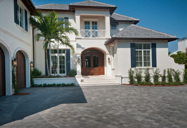 Front Elevation 1 mediterraneo-fachada