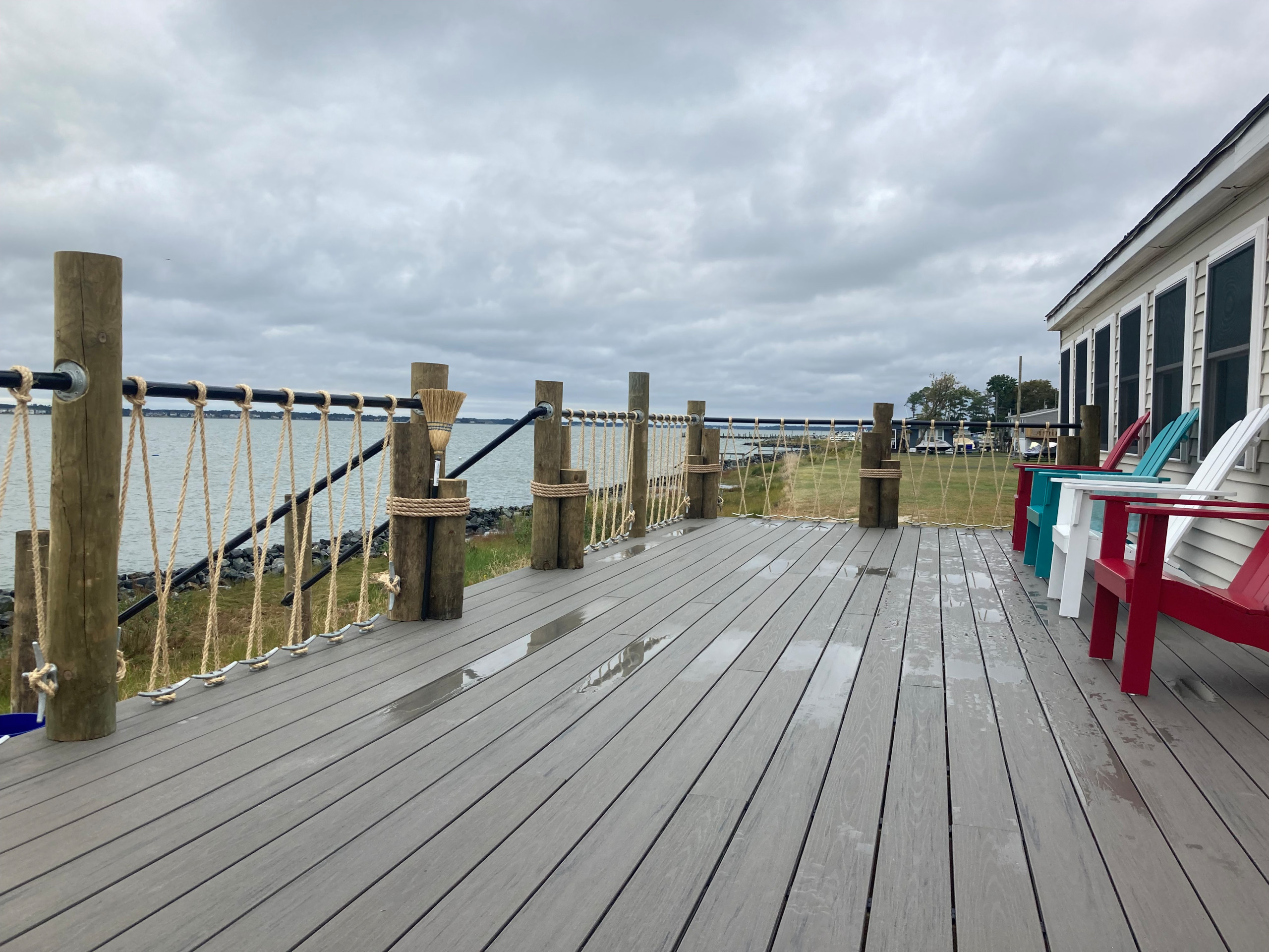 Beautiful Coastal Deck