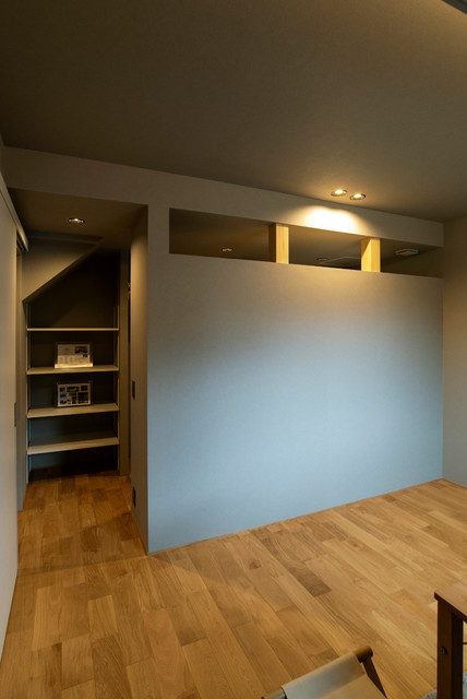 美しい暮らしをつくる家 minimalistisch-schlafzimmer