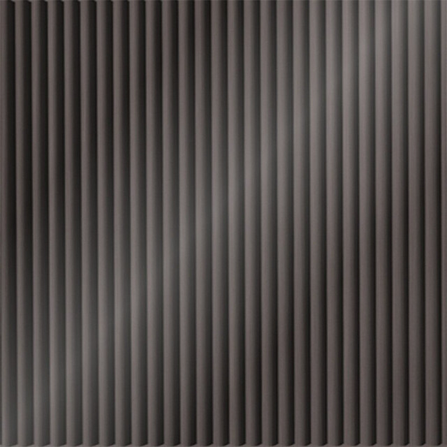 Rib 2 4ft. x 8ft. Glue Up PVC 3D Wall Panels - Contemporary - Wall ...