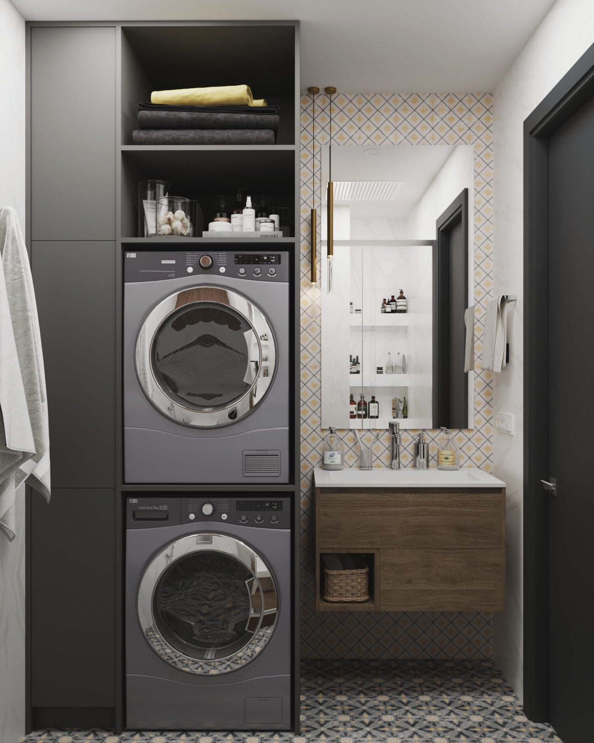 Под тенью пальмы на берегу Финского залива