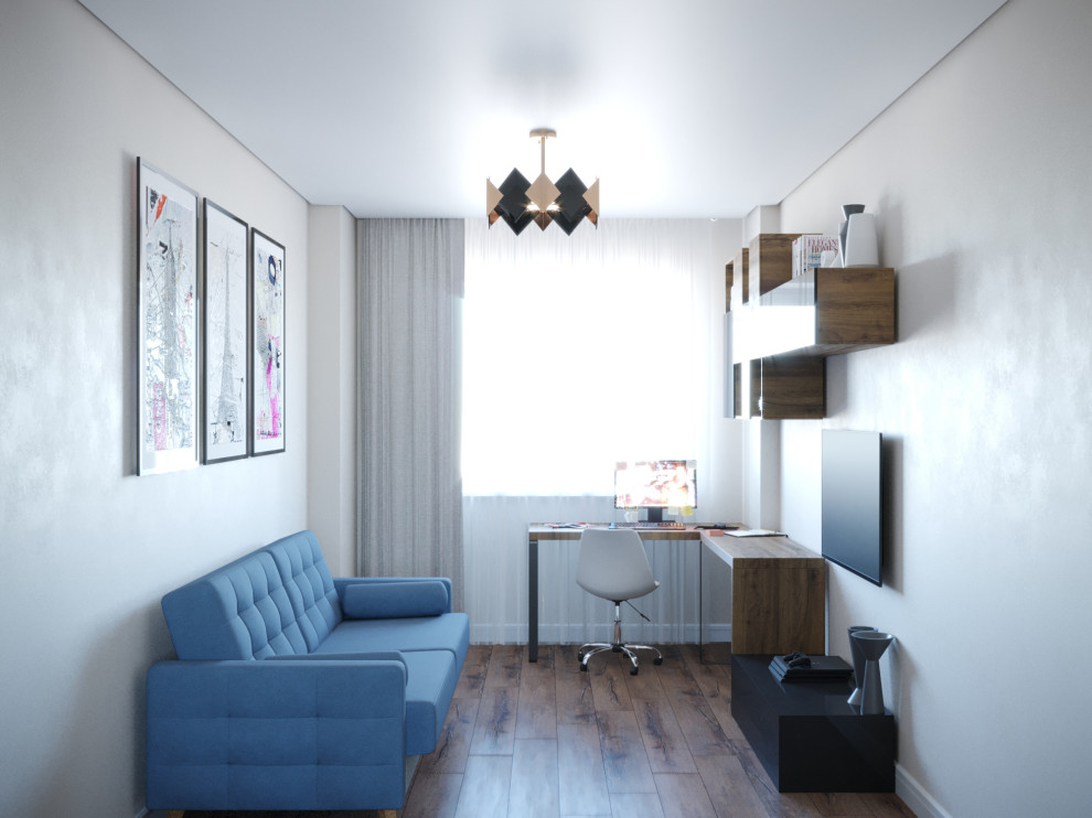 Дизайн-проект трехкомнатной квартиры.