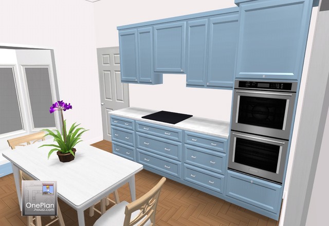 OnePlan project : SH kitchen traditional-rendering