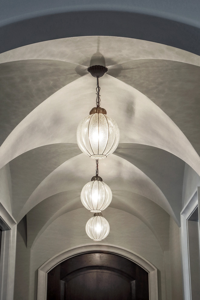 Inspiration for a transitional hallway remodel in Chicago