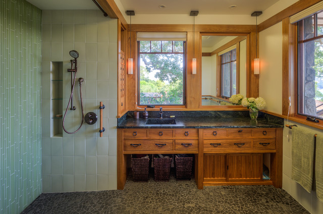 Your Guide To A Craftsman Style Bathroom