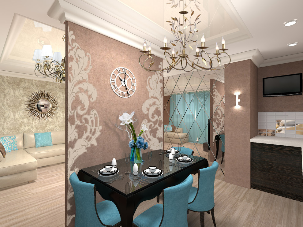 Бирюза и шоколад