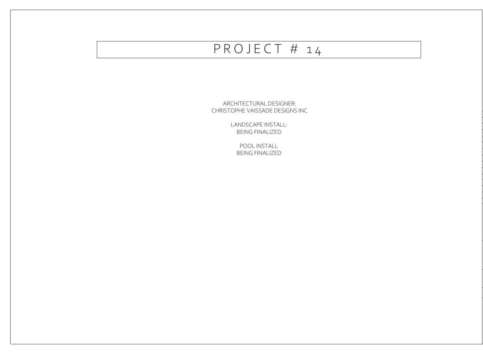 Projects In Construction