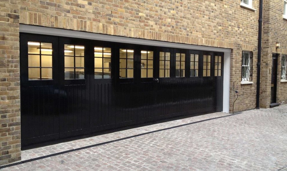 Side Sliding & Horizontal Sliding Garage Doors Modern Garage