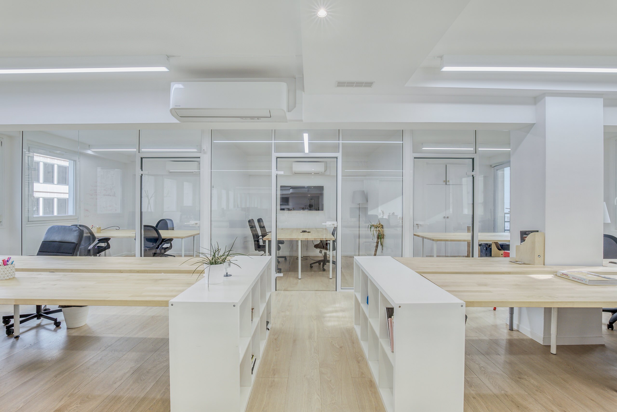 Rénovation d'un bureau paris 8 ème