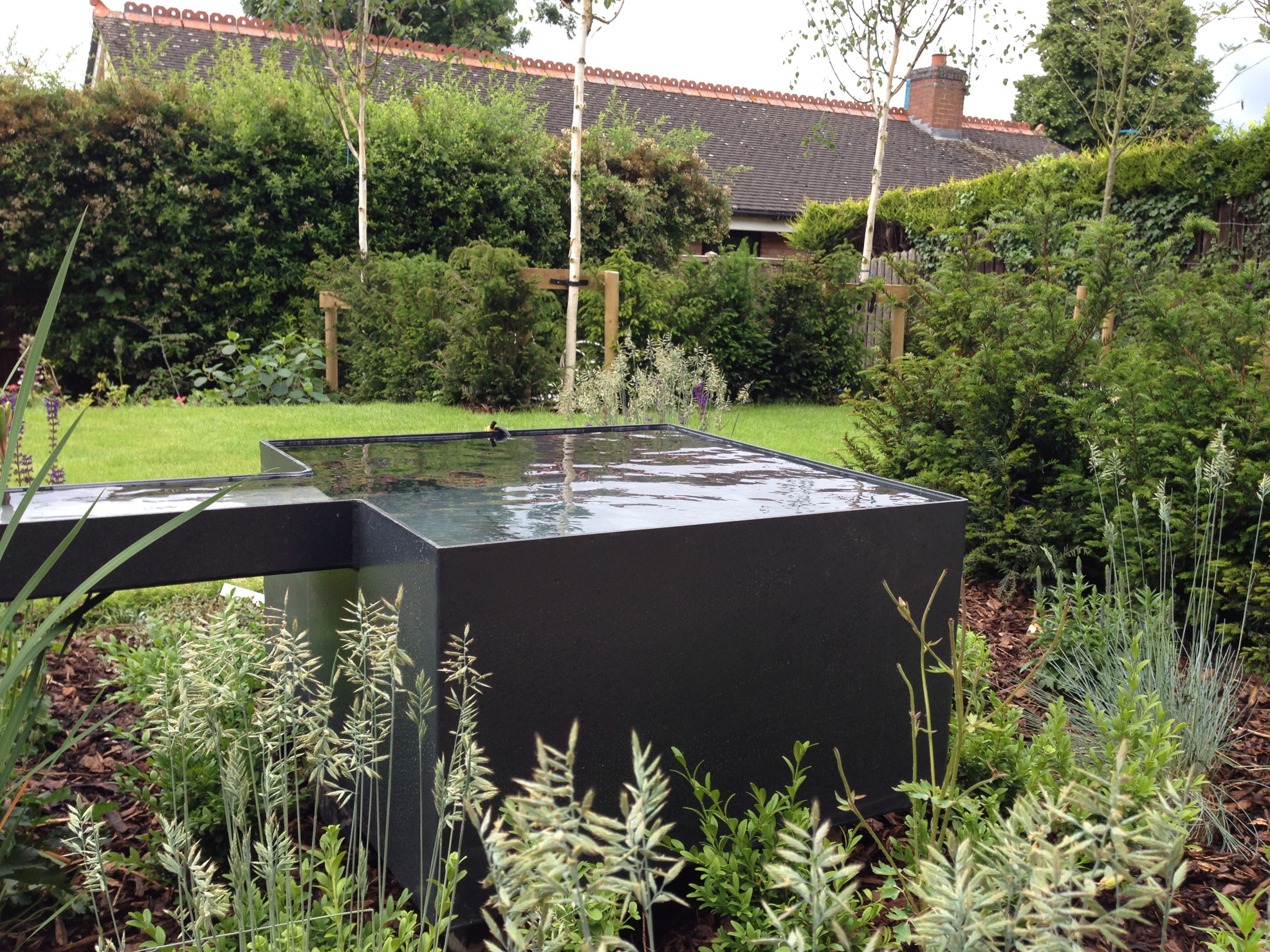 Garden with Focal Water Feature