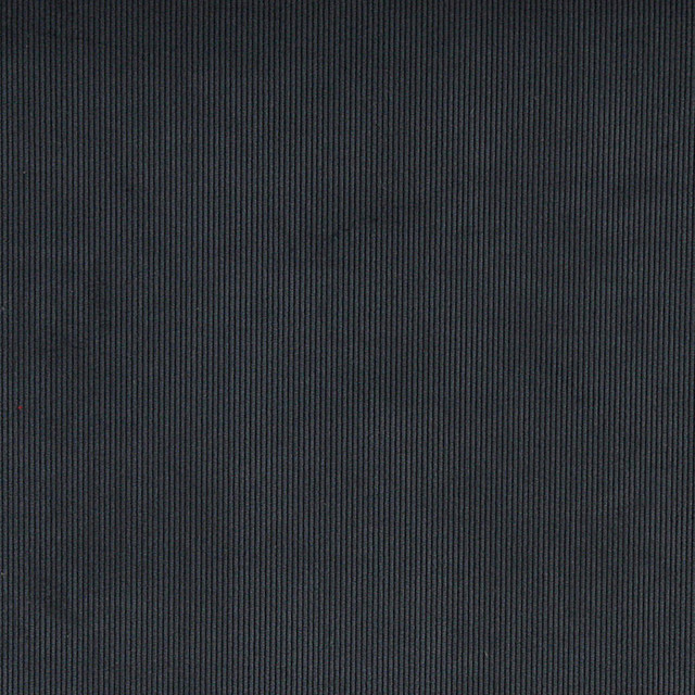 Navy Blue Corduroy Thin Stripe Upholstery Velvet Fabric By The Yard