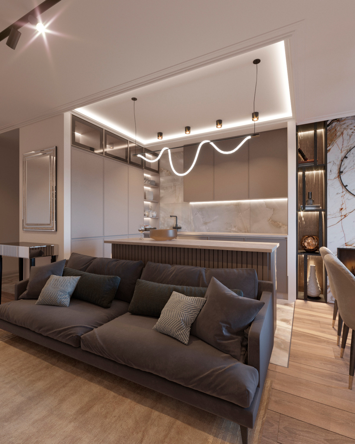 Квартира в современном стиле