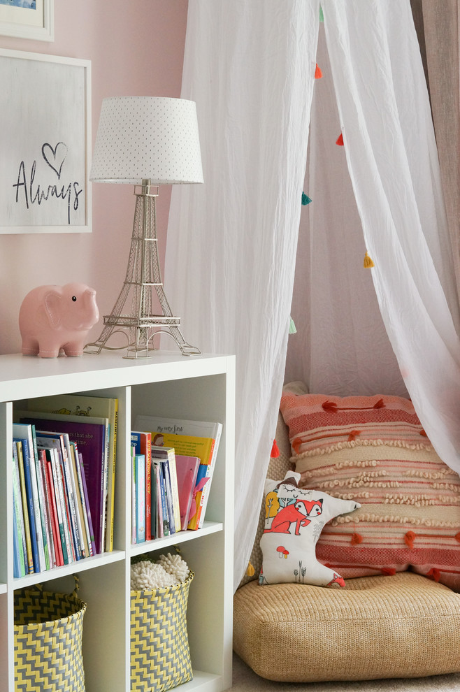 River Estates Residence - Sweet little girl's room that fits her perfectly at a young age but will transition well with her as she grows. Includes spaces for her to get cozy, be creative, and display all of her favorite treasures.