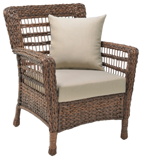 Brown Resin Wicker Patio Chairs Patio Furniture