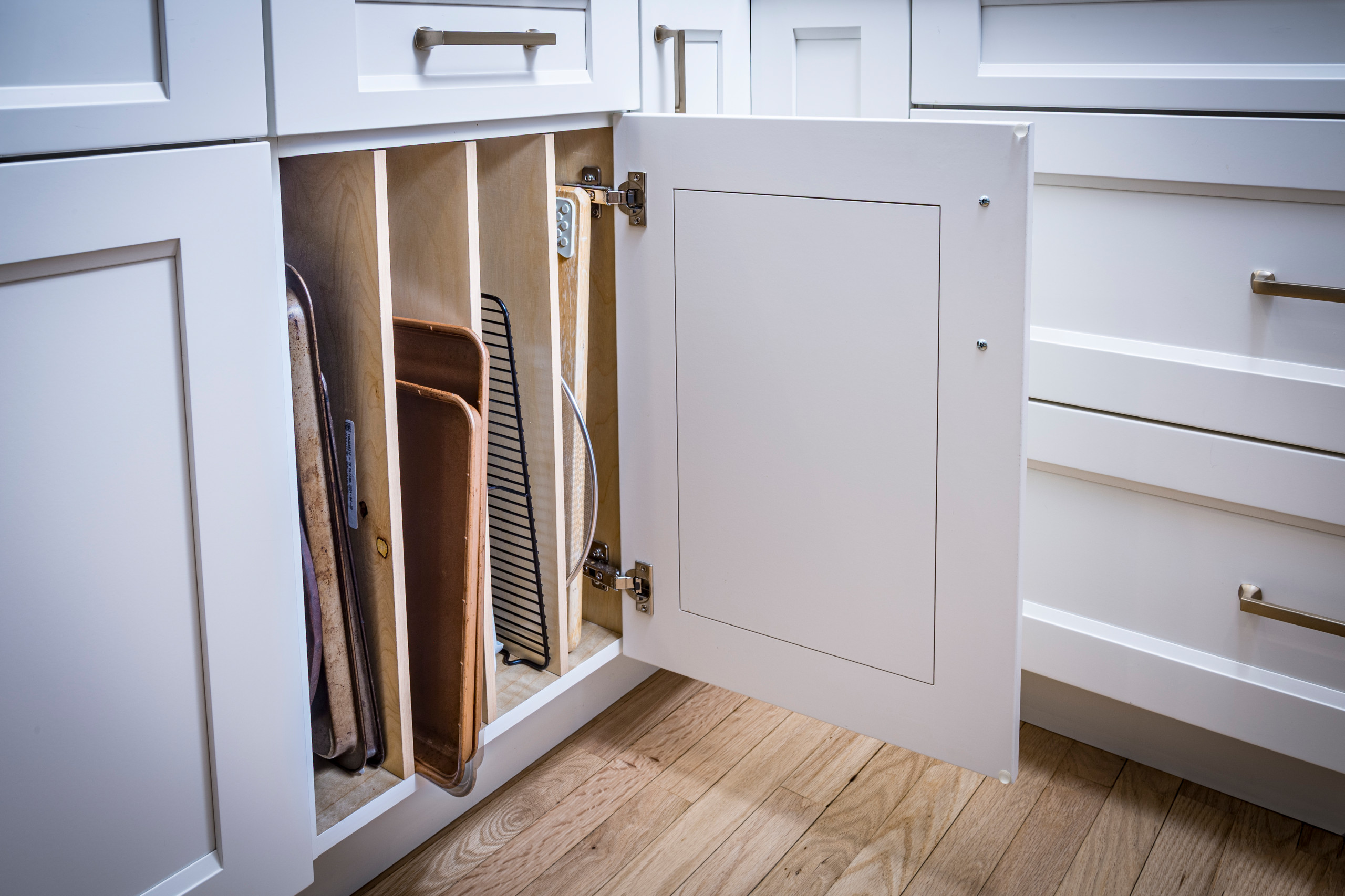 Warm White & Wood Kitchen Remodel Harrisburg, PA