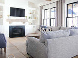 Farmhouse Living Room by Plank & Pillow