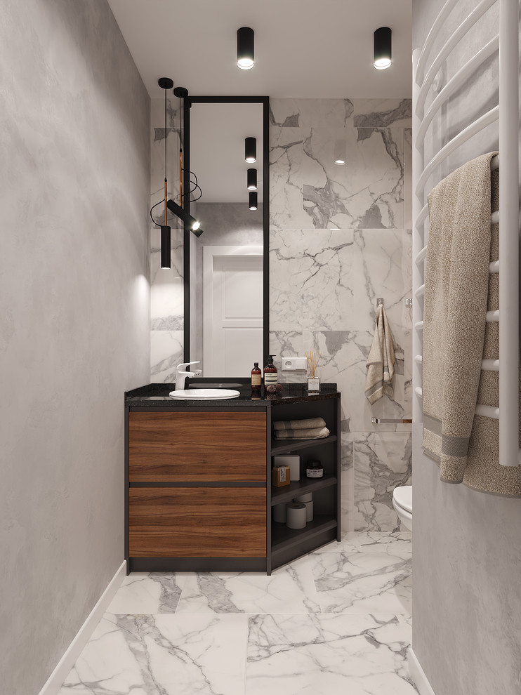 ЖК  Лазурные небеса. Гостевой санузел