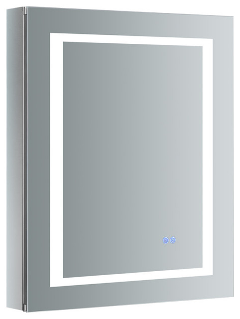 Fresca Fmc022430 L Luminosa 24 X 30 Lighted Frameless Medicine Modern Medicine Cabinets By Buildcom