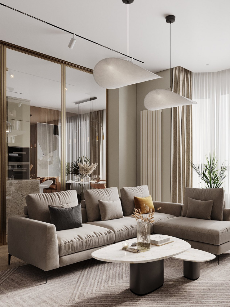 Дизайн интерьера квартиры в ЖК central avenue #PR-400