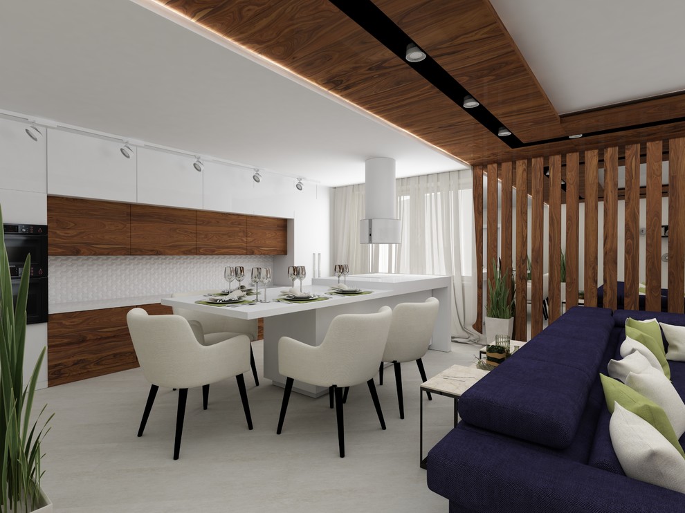 Трёх комнатная квартира 98.8 кв.м. в ЖК НЬЮТОН