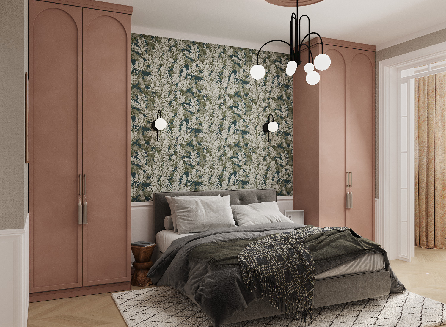 Дизайн-проект четырехкомнатной квартиры в ЖК "Звезда"