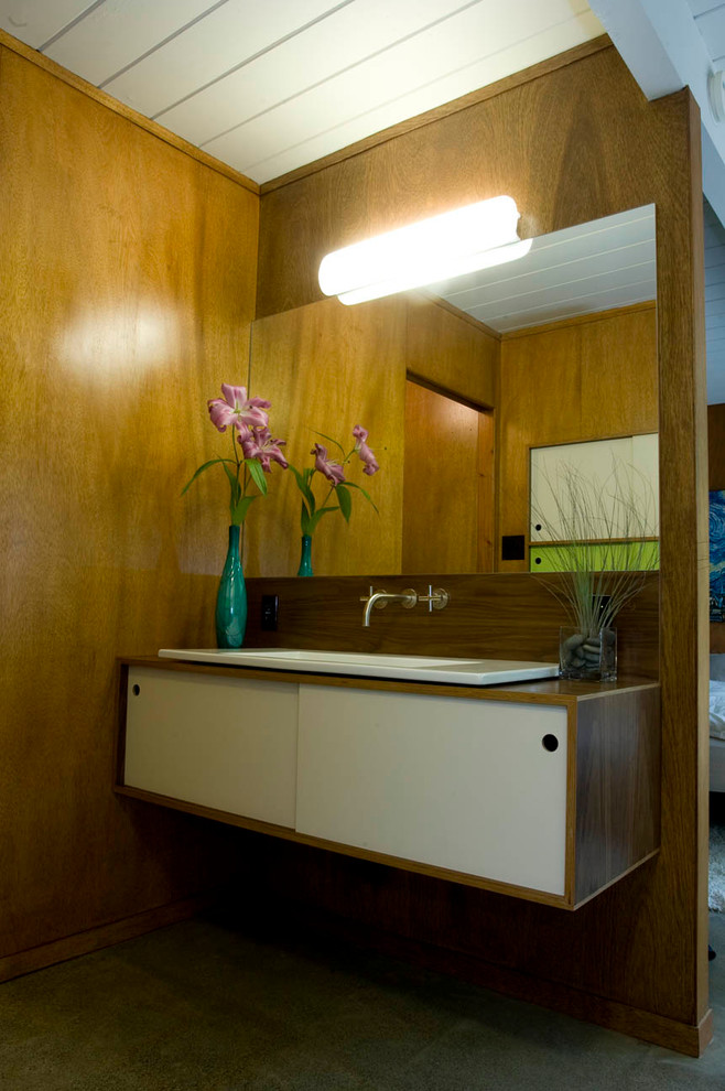 Inspiration for a midcentury bathroom in San Francisco.