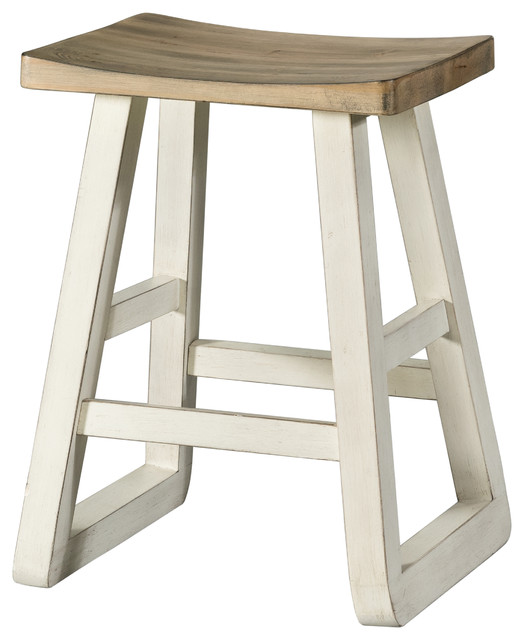 farmhouse saddle stool