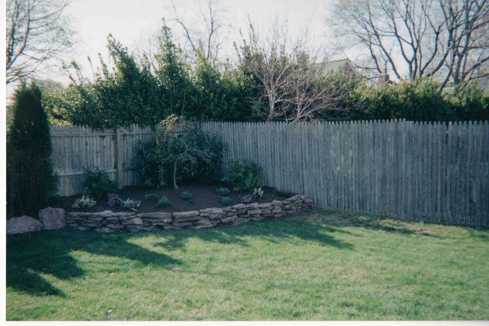 Rock Wall and small planting